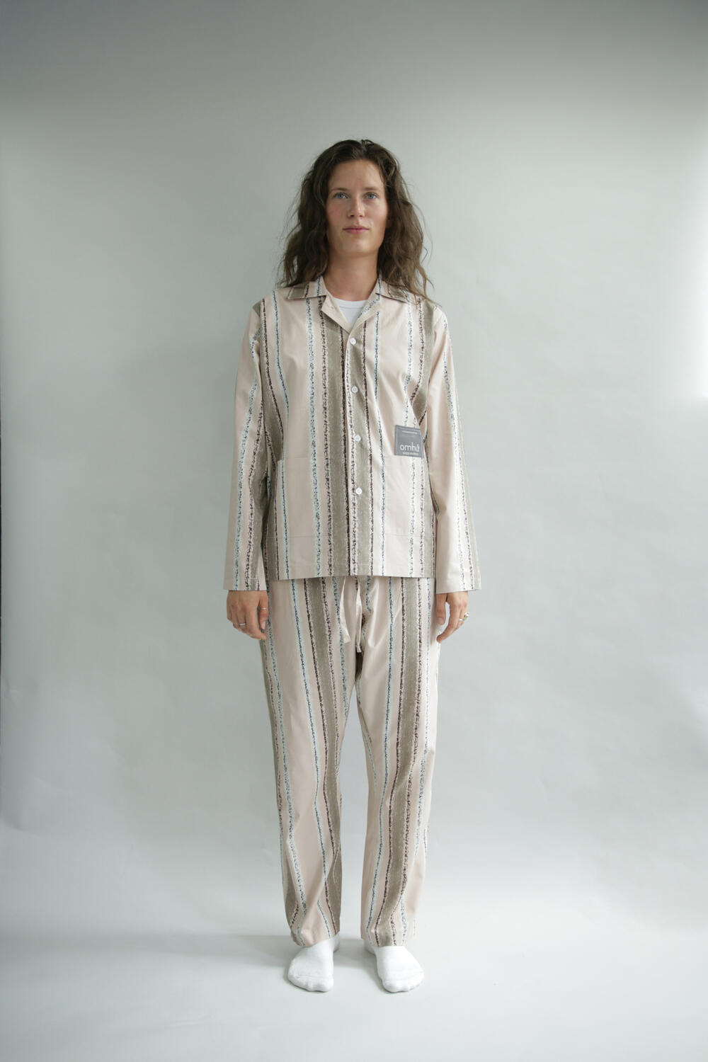 x Mads Barfod natskjorte - beige